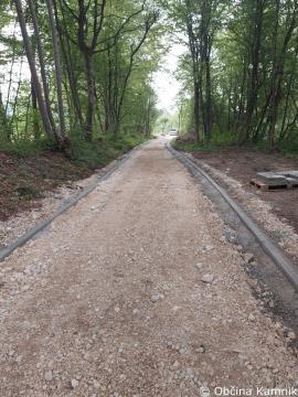Izgradnja kolesarske povezave Kamnik–Godič (2)